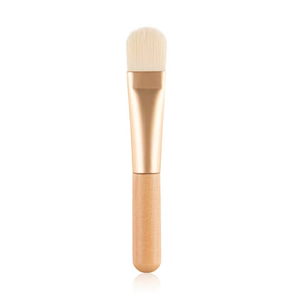 Face Mask Brush Flat Soft Hair Facial Cleansing Skin Care Blender Foundation Applicator Concealer Brush Beauty Makeup Tool