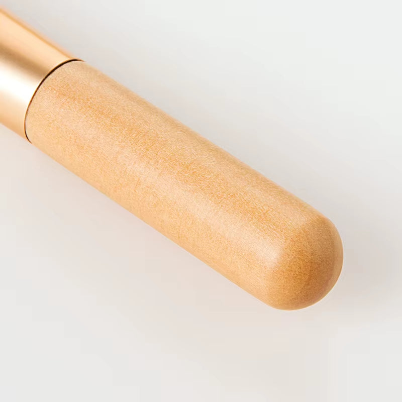 Face Mask Brush Flat Soft Hair Facial Cleansing Skin Care Blender Foundation Applicator Concealer Brush Beauty Makeup Tool